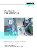 HUBER TECHNOLOGY-HUBER Dégrilleur ﬁn  STEP SCREEN® SSF