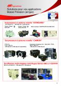 INGERSOLL RAND AIR  SOLUTIONS HIBON-Solutions pour vos applications  Basse Pression (air/gaz) 