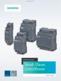 Siemens AG-The new mini power supplies LOGO!Power