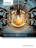 High-voltage cable systems  Services for cable systems