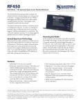 campbellsci.fr-RF450 900 MHz, 1 W Spread Spectrum Radio/Modem Brochure