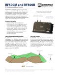 campbellsci.fr-RF500M RF Modem and RF500B  Base Station Brochure