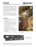 campbellsci.fr-TX320 High Data Rate Version 2 GOES Transmitter Brochure