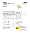 Avago Technologies-7 to 20 GHz GaAs MMIC LNA/IRM Receiver