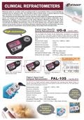 CLINICAL REFRACTOMETERS
