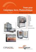 Fours pour Céramique, Verre, Photovoltaïque Métallurgie des poudres, Composites