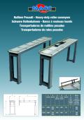 www.maccfrance.com-lourds convoyeurs à rouleaux ,Bancs un rou-Leaux LOURDS Les porteurs de lourds rouleaux - Convoyeurs rouleau lourd