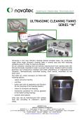 NOVATEC srl - Surface Finishing Technology-Standard Ultrasonic Cleaning Tanks Series 