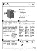 CS10.242  C–Series 24V, 10A, SINGLE PHASE INPUT