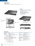 1U Intel® Core™2 Quad Industrial Barebone System-IPC121