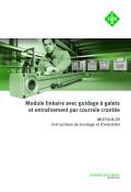 www.schaeffler.fr-Module linéaire avec guidage à galets et entraînement par courroie crantée MLFI50-B-ZR Instructions de montage et d?entret