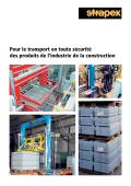 www.strapex.fr-Pour le transport en toute sécurité des produits de l‘industrie de la construction