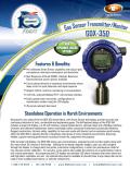 Gas Sensor Transmitter/Monitor  GDX-350