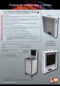Lm réalisation-Cabinet de PROTECT écrans plats dans les industries alimentaires.