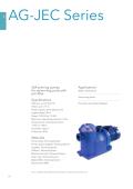 Self-priming pumps for swimming pools with pre-fi lter.
