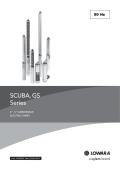SCUBA, GS Series 4” - 5” SUBMERSIBLE ELECTRIC PUMPS