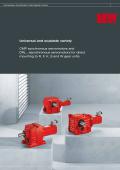 Sew Usocome Sa-CMP synchronous servomotors and  DRL asynchronous servomotors for direct  mounting to R, F, K, S and W gear units