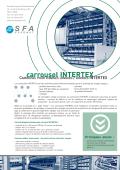 Sfa - Euromat-Carrousel INTERTEX - Tour de stockage stockeur rotatif classeur ...