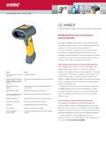 V-Ingénierie -LS 3408ER Extended Range Rugged Scanner for Industrial Applications