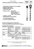 www.airindex.fr-Sonde de Détection de Niveau à Flotteur,Tête de sonde : Aluminium, Inox ou Plastique  ̌ Raccord 