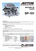 www.artosfrance.com-MACHINE DE  COUPE,SP-101,La SP101 a été conçue afin de s’adapter à une multitude de produits à traiter.