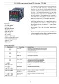 www.brainchild.com.tw-1/16 Base DIN microprocesseur PID contrôleur BTC-9090  contrôleur de miniature de génération  utilisant la dernière technologie de SMD