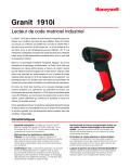 www.cemifrance.fr-Granit  1910i  Lecteur de code matriciel industriel conçu pour  résister aux conditions de travail les plus dificiles.
