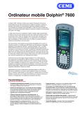www.cemifrance.fr-Ordinateur mobile Dolphin®  7600