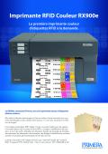 KSL scrl-Imprimante RFID Couleur RX900e  La première imprimante couleur  d’étiquettes RFID à la demande.