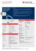 optris® CT 3M Precise non-contact temperature measurement of metal from 50°C to 1800°C