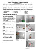 TOWEL RAIL INSTALLATION INSTRUCTIONS