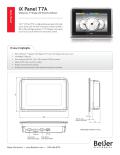 Beijer Electronics, Inc.-iX Panel T7A Operator Terminal