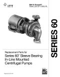 Bell , Gossett Domestic Pump-Series 60 In-Line Pump