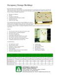 Benko-Occupancy / Storage Buildings