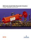 CBA-Series Scotch-Yoke Pneumatic Actuators Compact, Lightweight and Economical