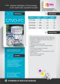 ROTO PLASTICA-CTVO-FC Citernes Verticales à Fond conique  à ciel ouvert avec couvercle à poser 