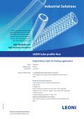 Leoni Industrial Solutions-LEONI tube profile-line