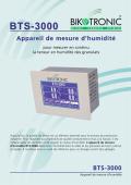 Bikotronic-Mesure hygrométrique dans les composants BTS 3000