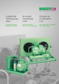 BITZER-Groupes de condensation à air avec compresseurs hermétiques accessibles à piston  KP-200-2