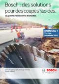 BOSCH-Bosch : des solutions  pour des coupes rapides.  La gamme d’accessoires diamantés.