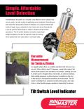 BinMaster-BinMaster Tilt Switch Brochure