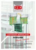 DEKO-COFFRAGE MODULAIRE