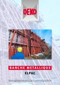 DEKO-BANCHE METALLIQUE