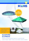 ECODIS-Lanterneaux ponctuels d’éclairement naturel pour couvertures étanchéité Idéal pour l’apport de  lumière naturelle  dans vos locaux