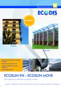 ECODIS-ECOSUN FIX - ECOSUN MOVE Brise-soleil fixe ou orientable pour façade ou toiture