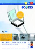 ECODIS-ECOFEU CAGE D’ESCALIER Exutoires de fumées spécial cage d’escalier