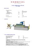 IMAL GROUP-N1 ROLL FORMATION LINE mod. PRH 9/250  pour diapositives "C"