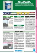 INDEX CONSTRUCTION SYSTEMS & PRODUCTS SPA-ALLUMASOL REVETEMENT BITUMINEUX IMPERMEABILISANT A L’ALUMINIUM