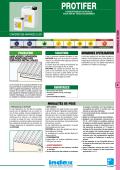 INDEX CONSTRUCTION SYSTEMS & PRODUCTS SPA-PROTIFER Convertisseur de rouille pour fer et tôles galvanisées à appliquer avant allumasol