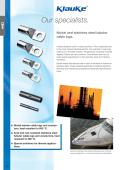 Klauke-Tubular cable lugs and connectors - nickel, stainless steel